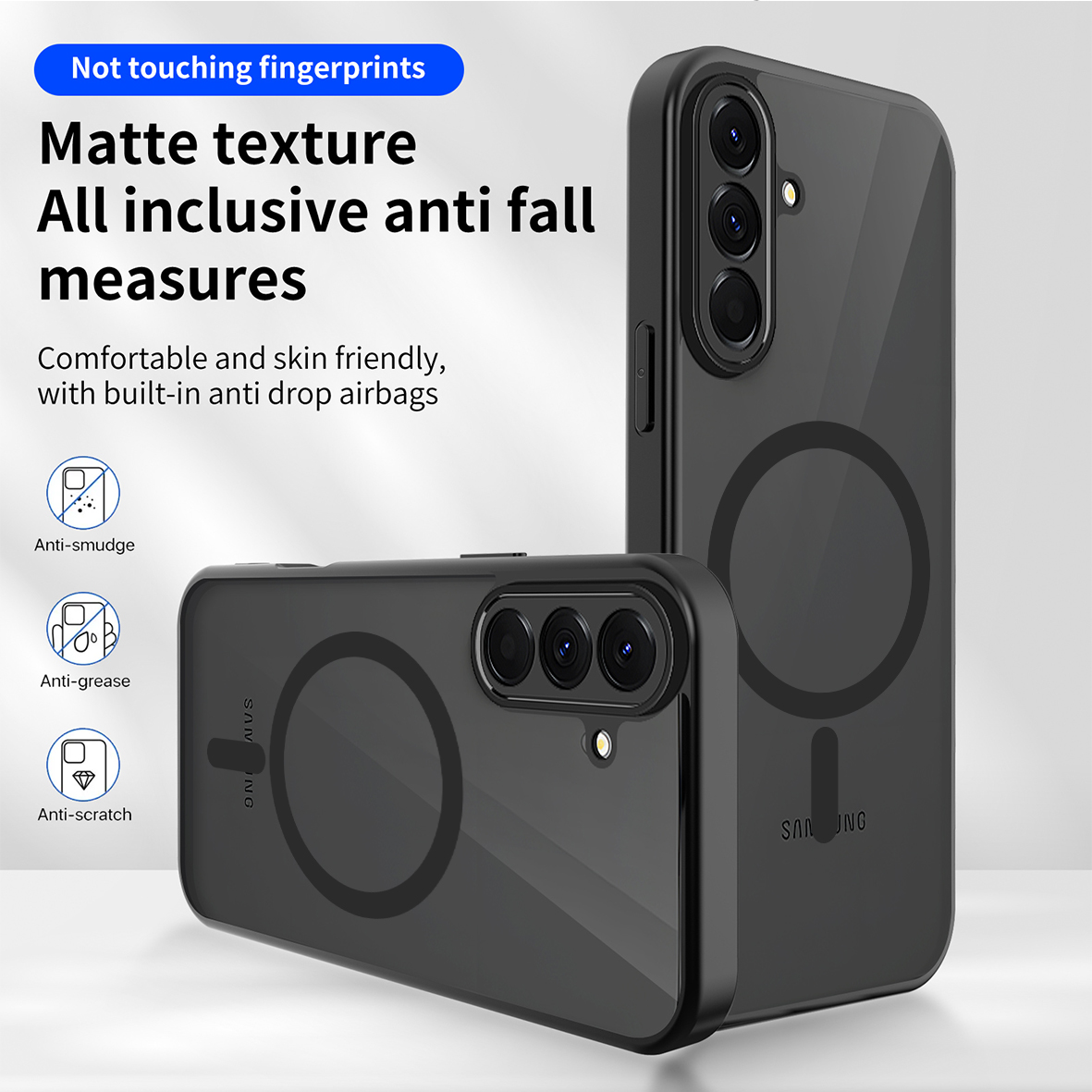 Phone Accessories Online Store - Matte Phone Case for Samsung Galaxy