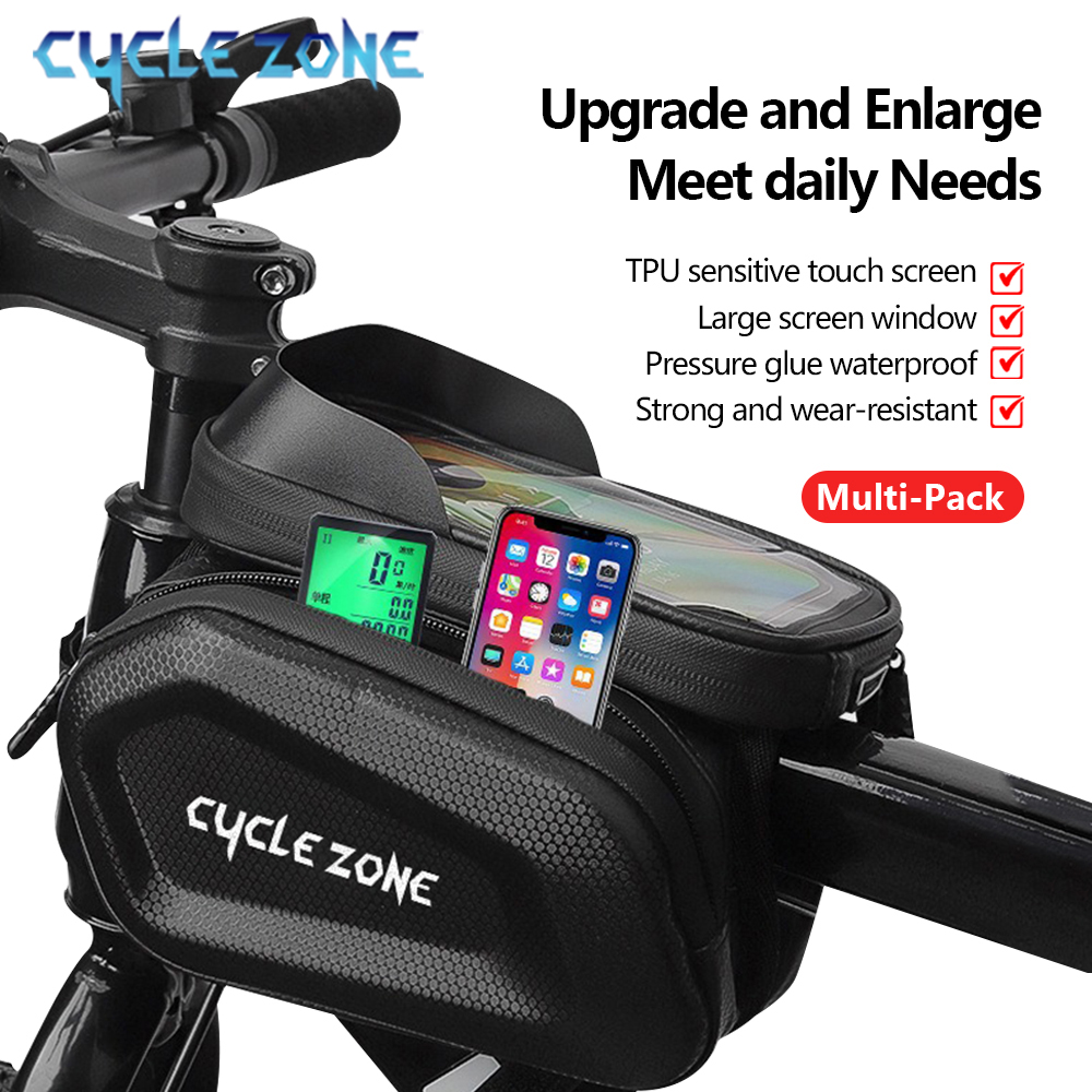Phone Zone Accessories - Bicycle Bags Bike Top Front Tube