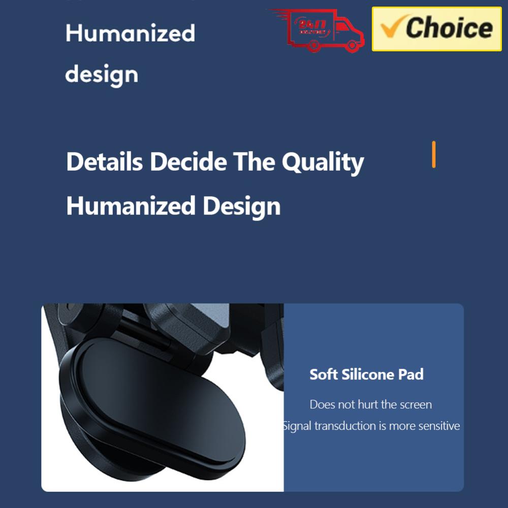 Gaming Trigger Phone - 2pcs 6 Finger Gaming Trigger for