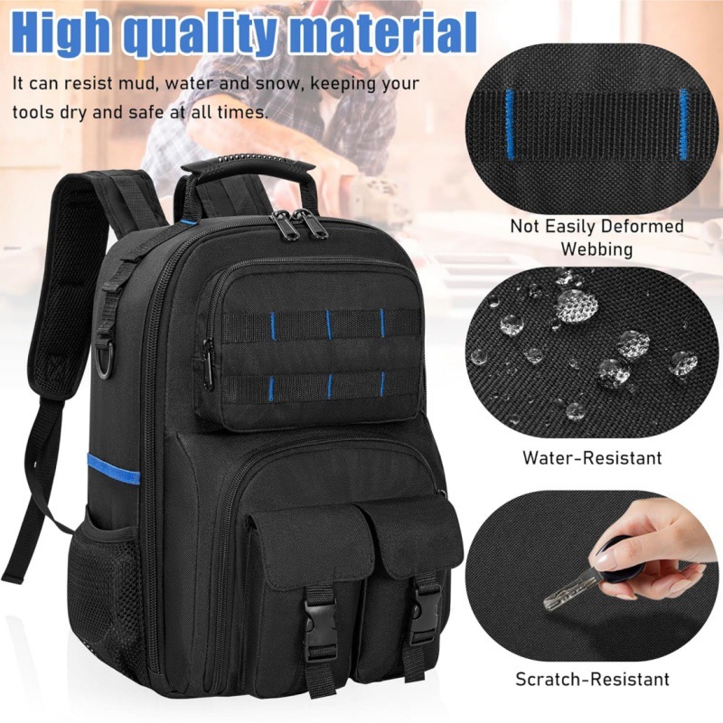 Phone Zone Accessories - Wear-resistant Oxford cloth tool storage backpack,