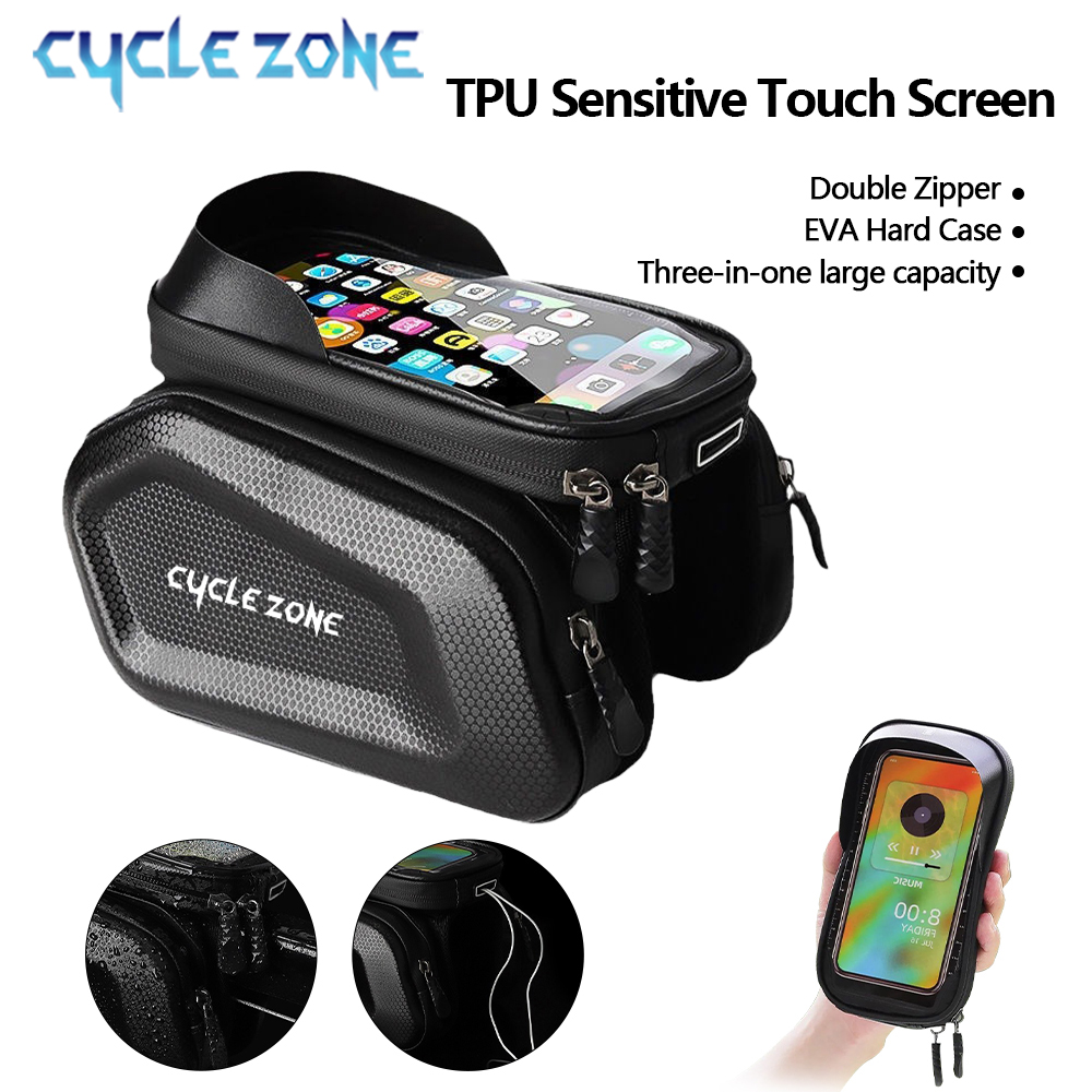 Phone Zone Accessories - Bicycle Phone Bag Bike Top Front