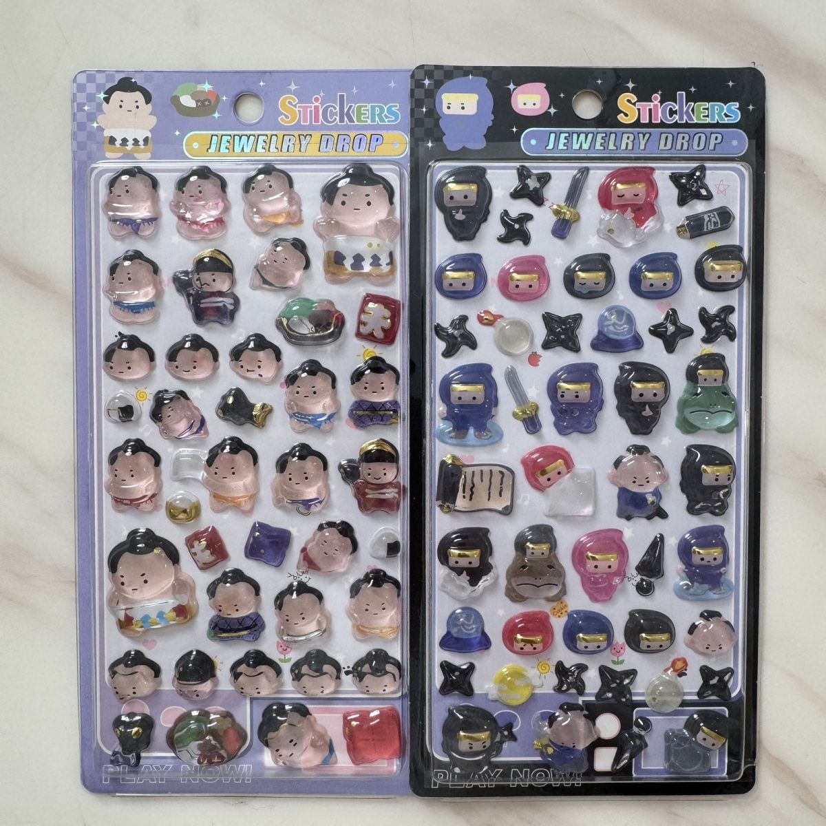 Phone Accessories For Boys - Shiba Inu Sushi Three-Dimensional Relief Sticker