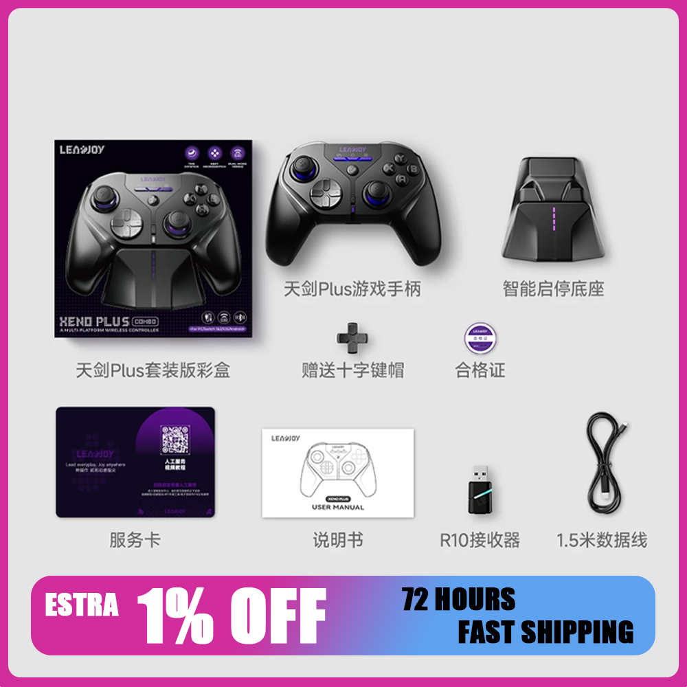Gaming Trigger Phone - Leadjoy XNeo Plus Gamepad 3Mode Wireless