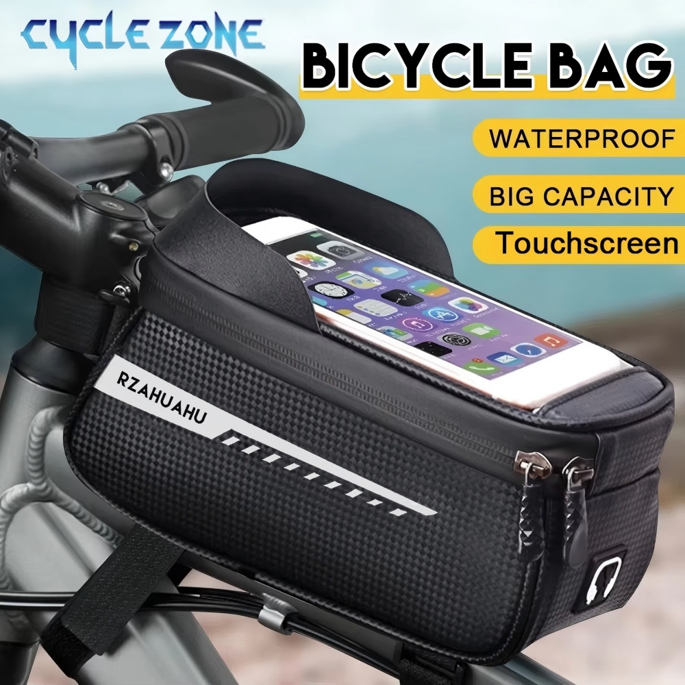 Phone Zone Accessories - Bicycle Front Beam Bag Front Tube