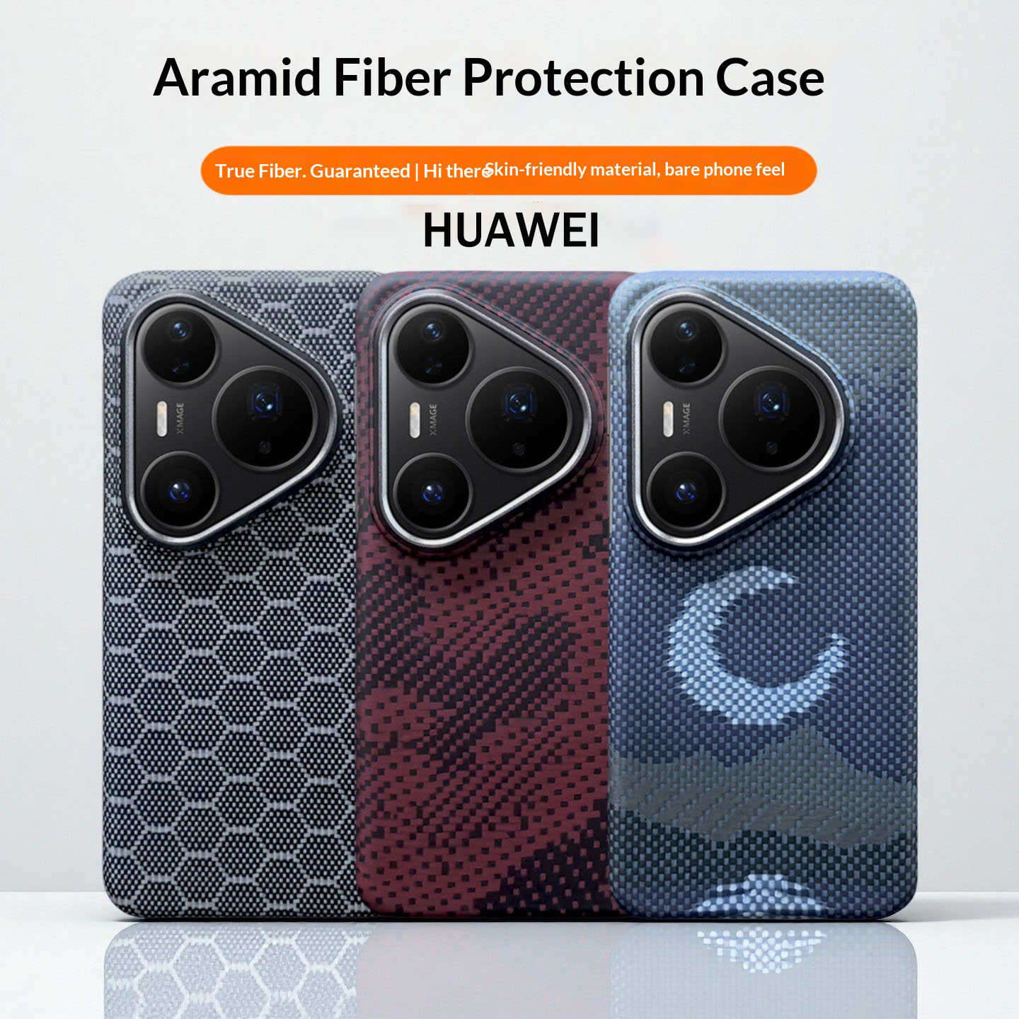 Huawei Pura 70 - 100% Original Kevlar Case For HUAWEI