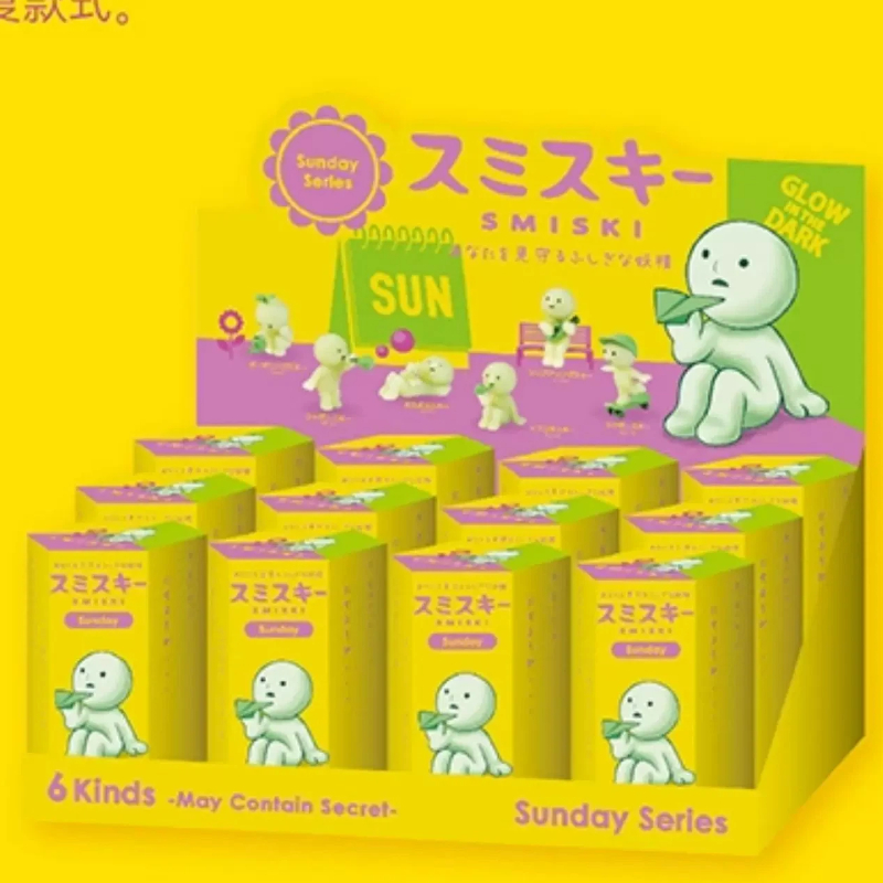 Phone Accessories Sonny Angel - Smiski Sunday Series Blind Box Glow