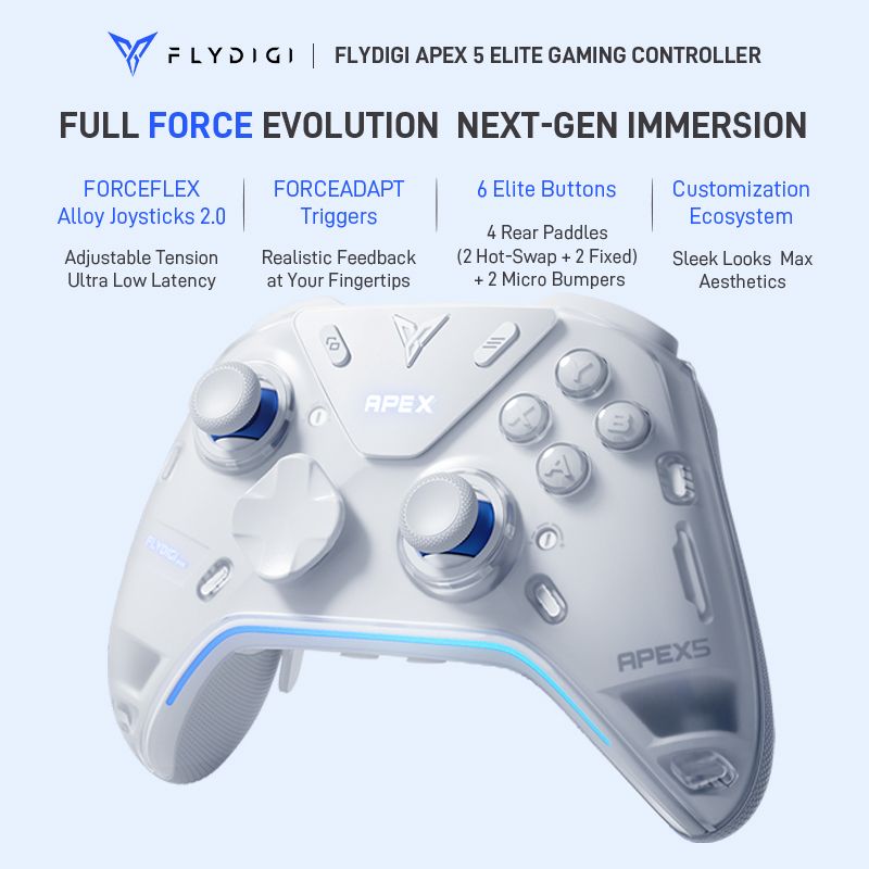 Gaming Trigger Phone - Original Flydigi APEX 5 Gaming Controller