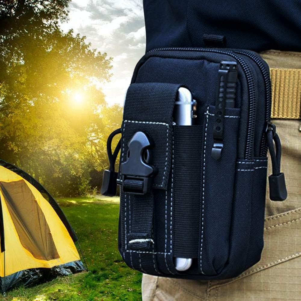 Tactical Molle Belt Pouch Mili - Phone Accessory ulasan dan harga