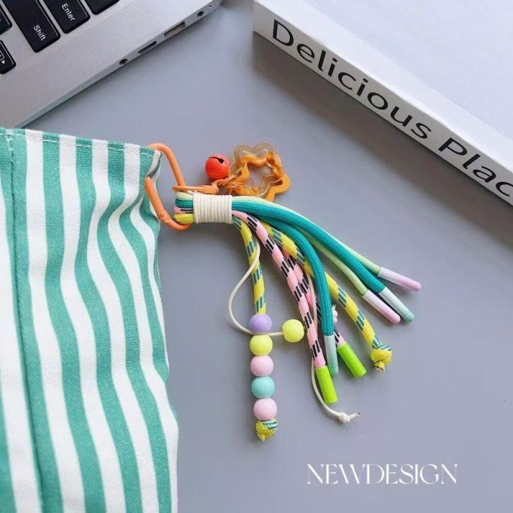 Colorful Trendy Woven Pendant  - Phone Accessories For Boys ulasan dan harga