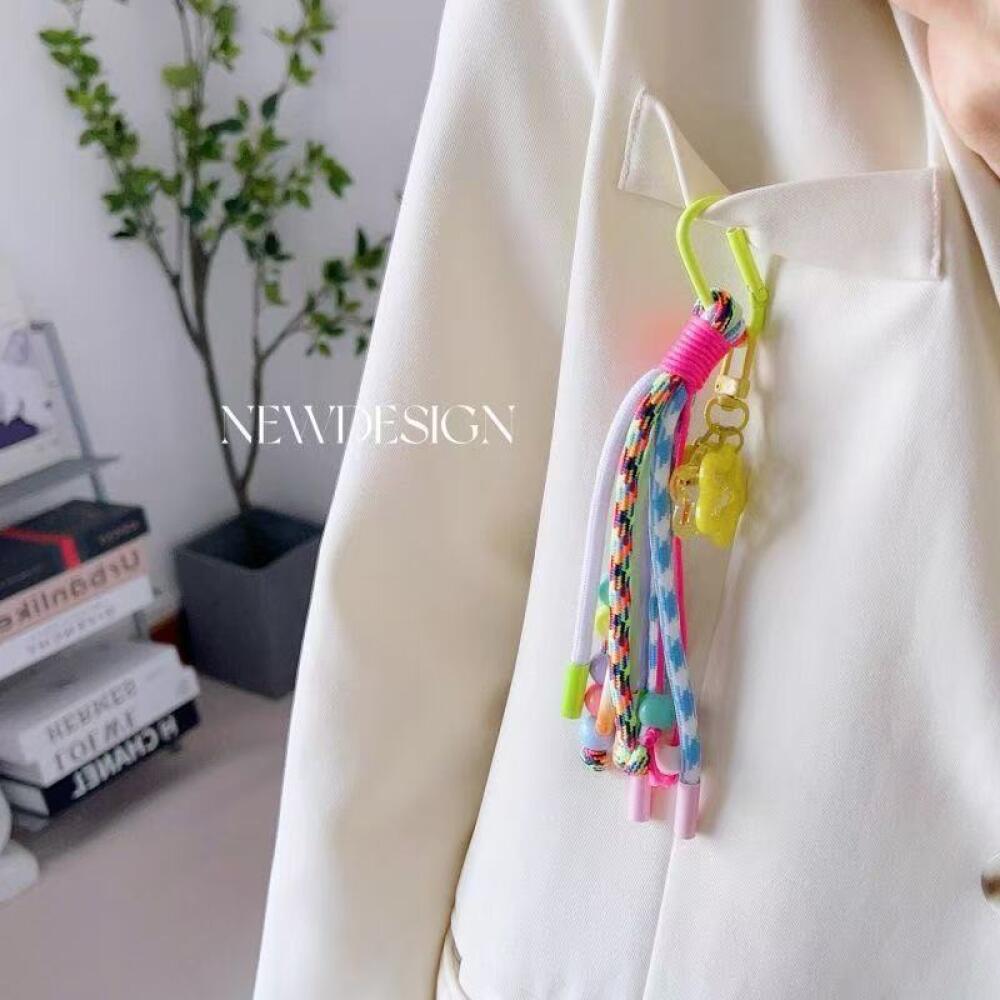 Colorful Trendy Woven Pendant  - Phone Accessories For Boys ulasan dan harga