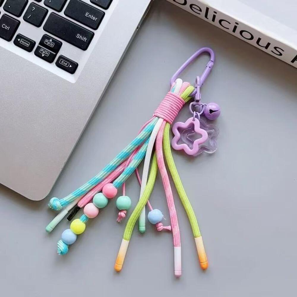 Colorful Trendy Woven Pendant  - Phone Accessories For Boys ulasan dan harga