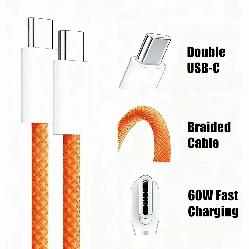 10 PCS USB-C PD 60W Fast Charg - Phone Accessories Wholesale ulasan dan harga