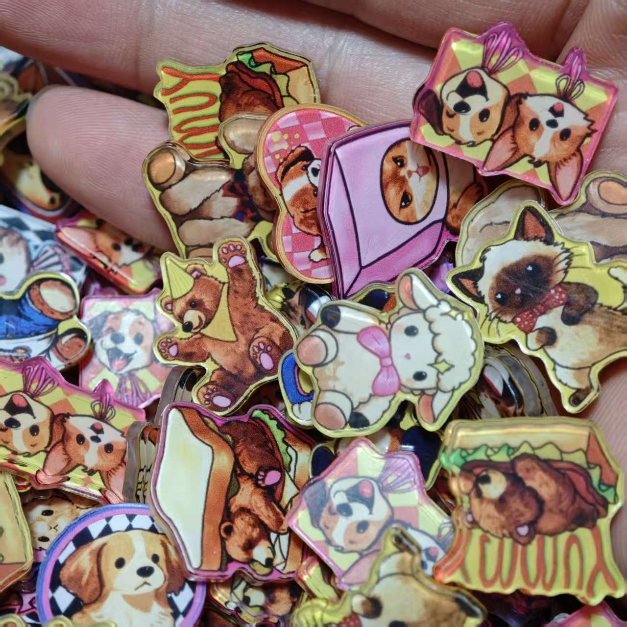 50pcs/set Animal Accessories R - Phone Accessories Images ulasan dan harga