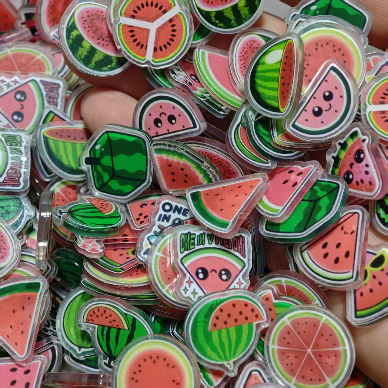 50pcs/set Watermelon Accessori - Phone Accessories Images ulasan dan harga