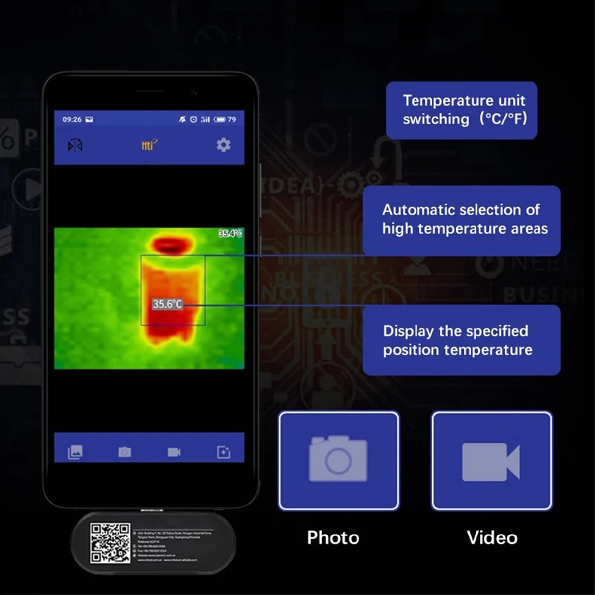 useful Mobile Thermal Camera U - Phone Accessories Images ulasan dan harga