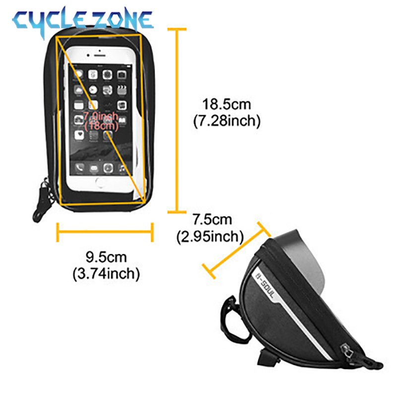 Mountain Bicycle Bag Touch Scr - Phone Zone Accessories ulasan dan harga