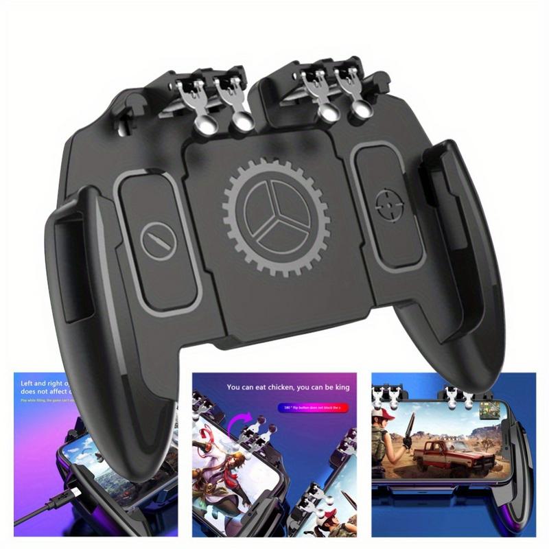 Mobile Phone Grip Holder 6 Fin - Gaming Trigger Phone ulasan dan harga