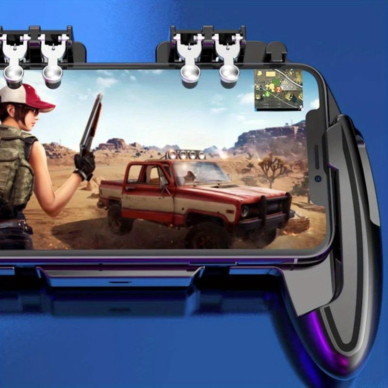 Mobile Phone Grip Holder 6 Fin - Gaming Trigger Phone ulasan dan harga