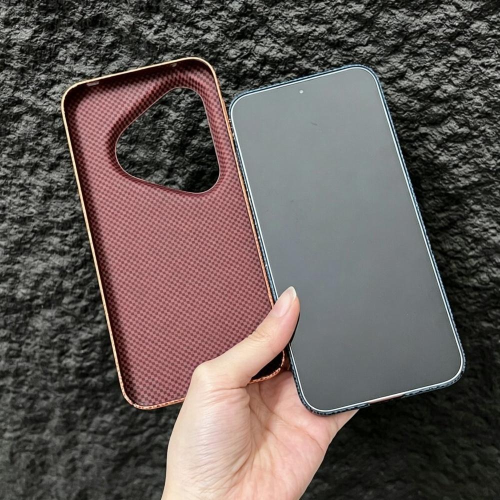 Luxury UltraThin PC Carbon Fib - Huawei Pura 70 ulasan dan harga