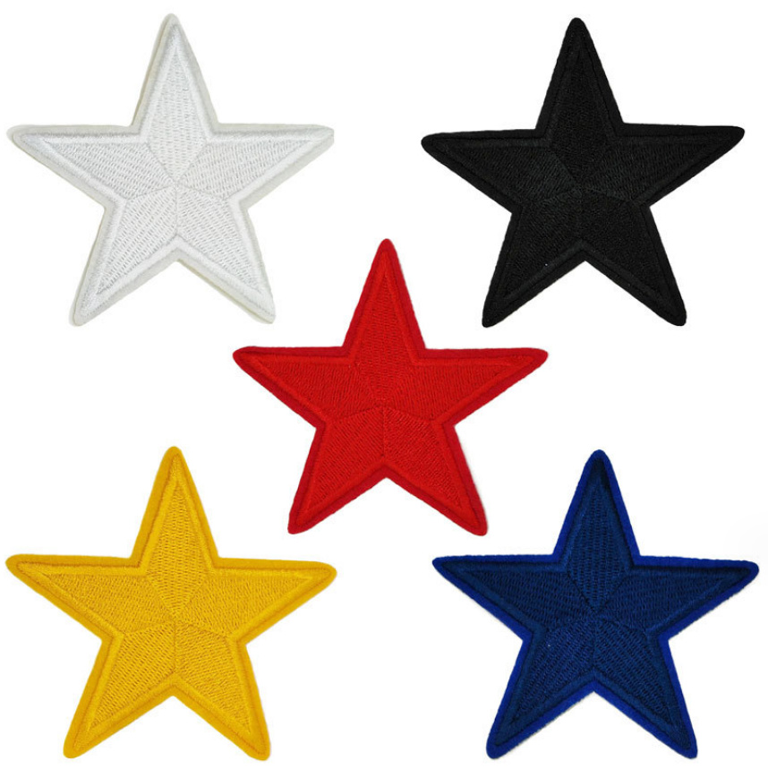 10 Pcs 9.4cm Big Star Embroide - Phone Accessories Pictures ulasan dan harga