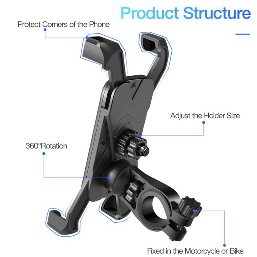Universal Bike Phone Holder 36 - Phone Zone Accessories ulasan dan harga