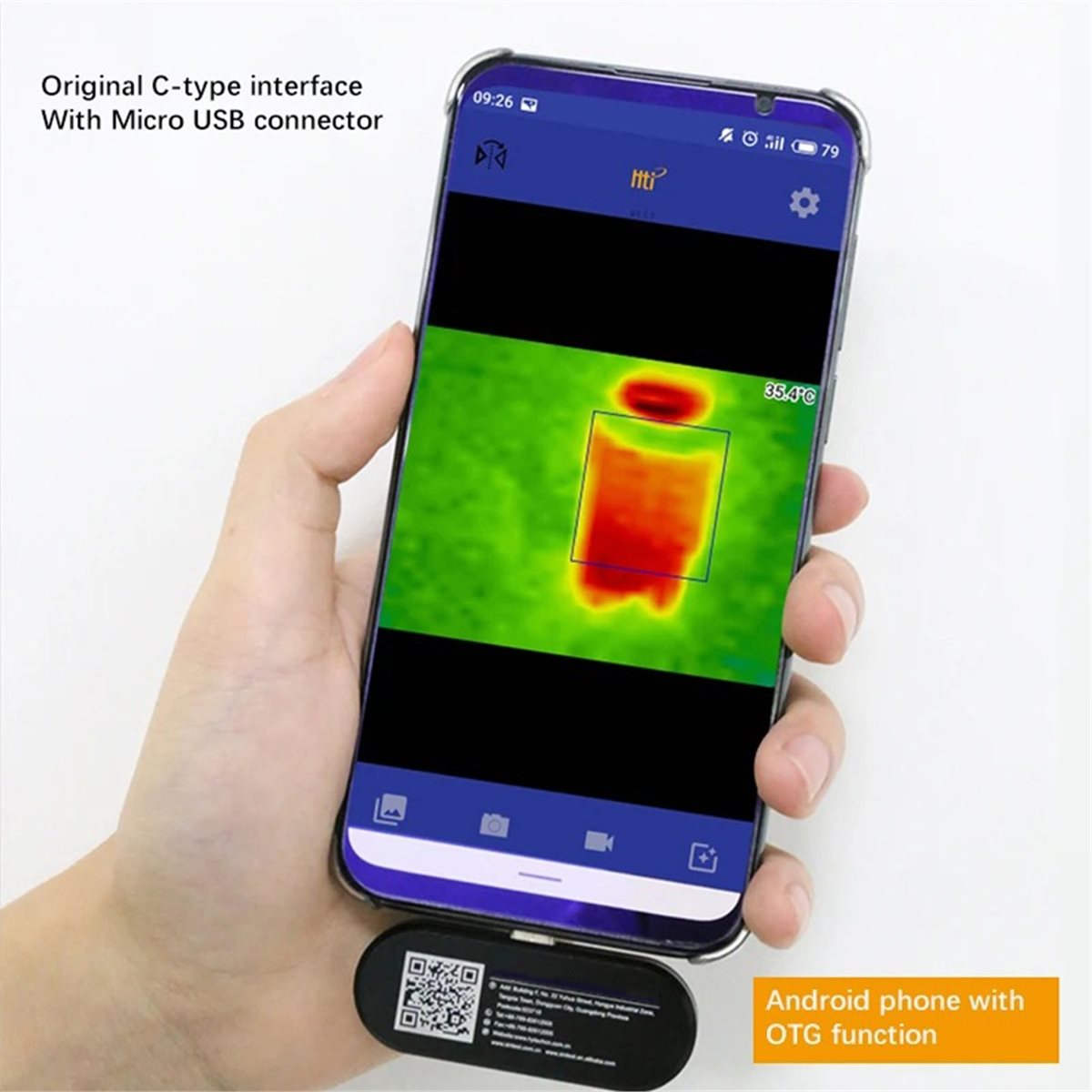 Dynamic Mobile Thermal Camera  - Phone Accessories Images ulasan dan harga