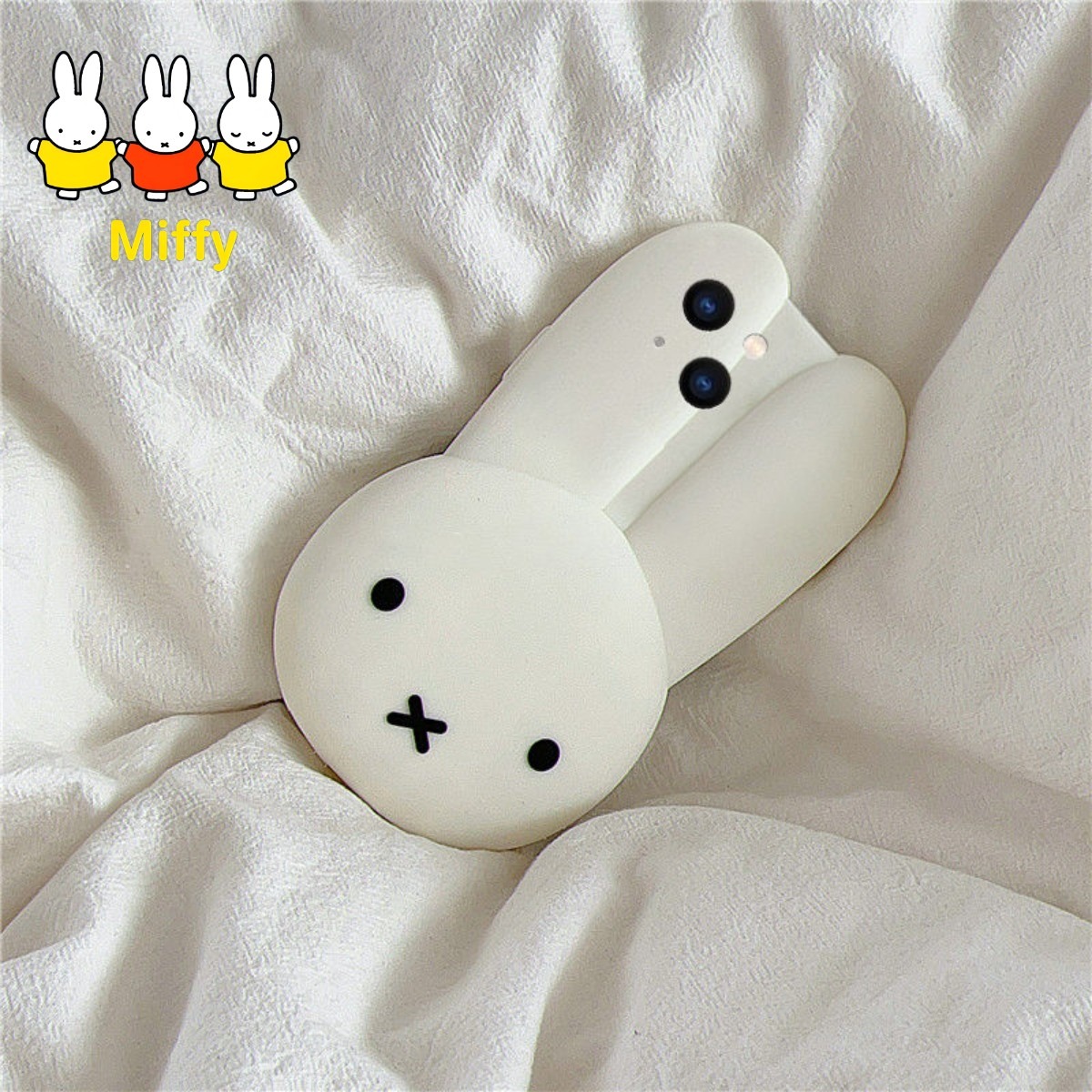 Miffy Rabbit White Silicone Ph - Phone Accessories Images ulasan dan harga