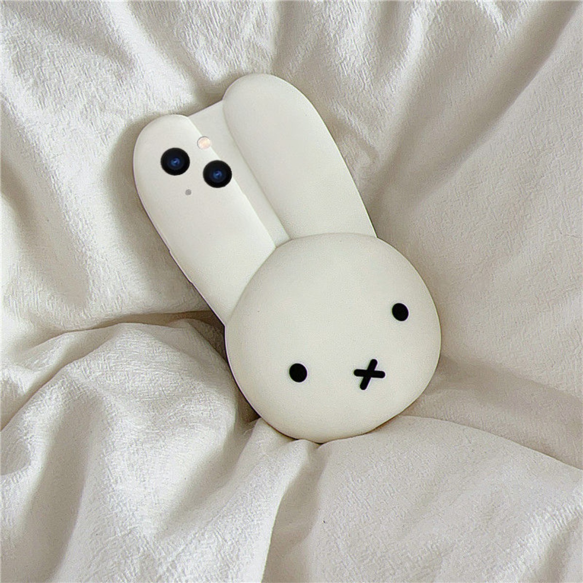 Miffy Rabbit White Silicone Ph - Phone Accessories Images ulasan dan harga